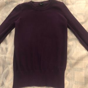 Classic purple sweater